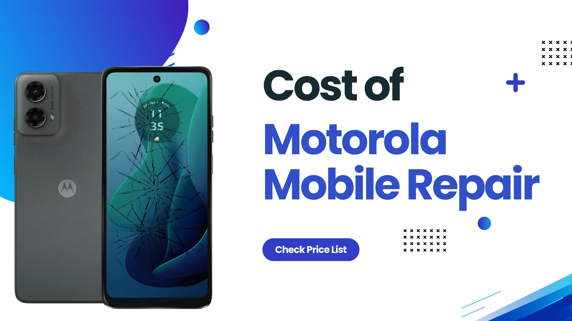 Cost of Motorola  Mobile Repair Services in India | Fast & Reliable Doorstep Service by Devicecure